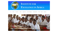 Desktop Screenshot of excellenceafrica.org